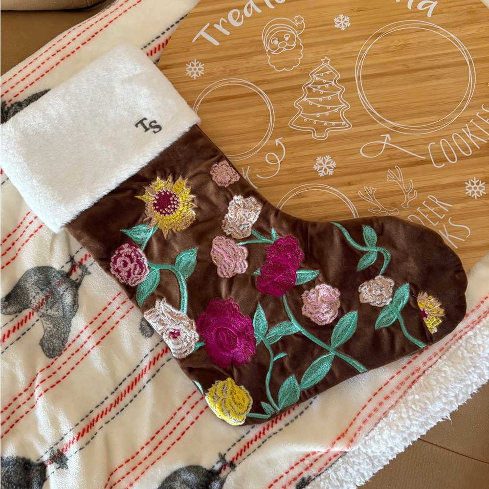 Taylor Swift piano Embroidered Christmas Stocking